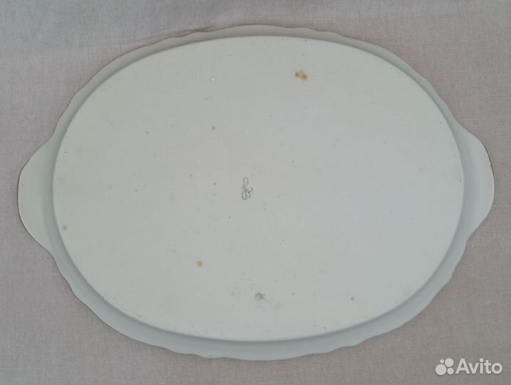 Фарфоровый поднос СССР