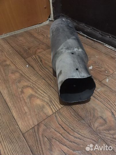 Банка глушителя прямоток