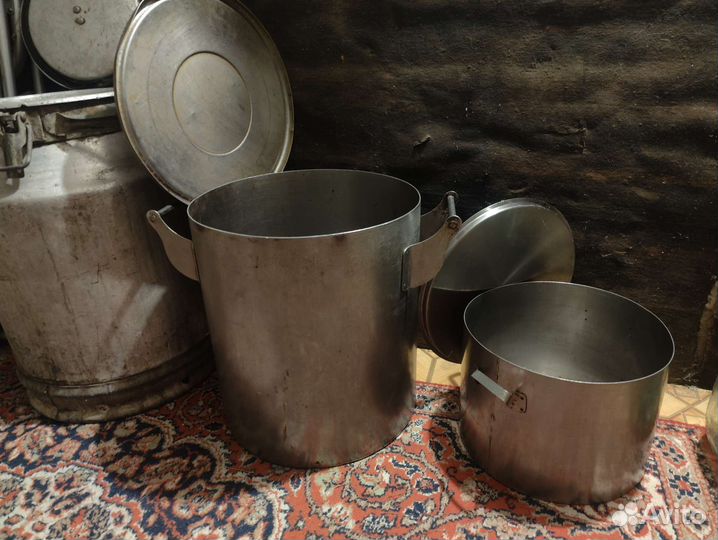 Кастрюля алюминиевая