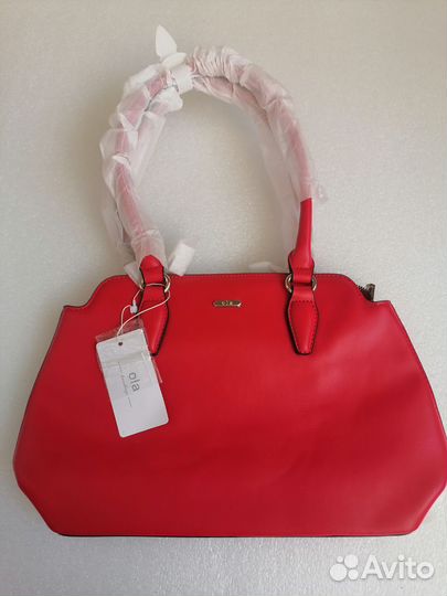 Сумка красная фирменная новая David Jones
