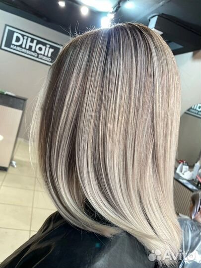 Аиртач блонд мелирование шатуш балаяж омбре