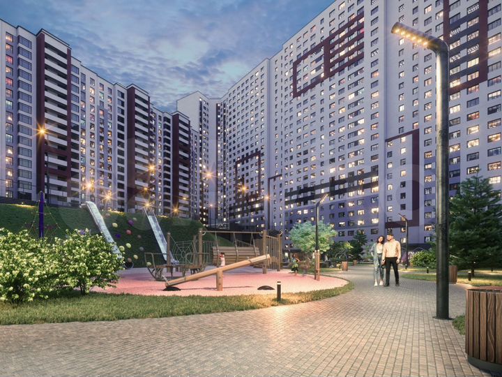 3-к. квартира, 71,1 м², 5/27 эт.