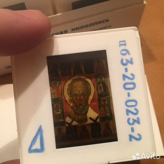 Диафильмы иконы 20 карточек для рестараторов и тд