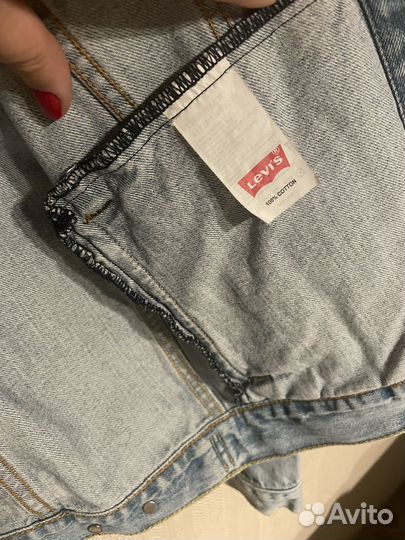 Джинсовая куртка мужская levis м