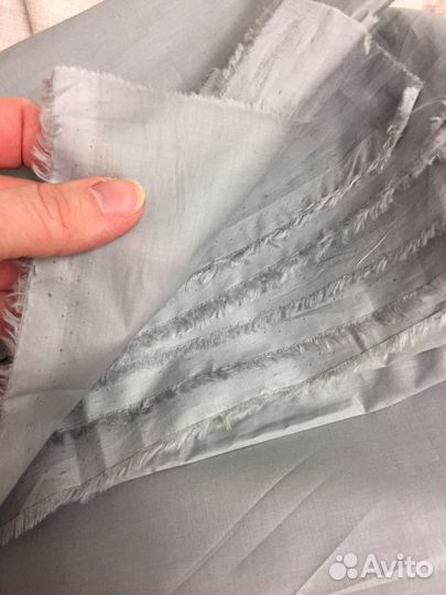 Подкладка ткань серая 3 метра шириной 150
