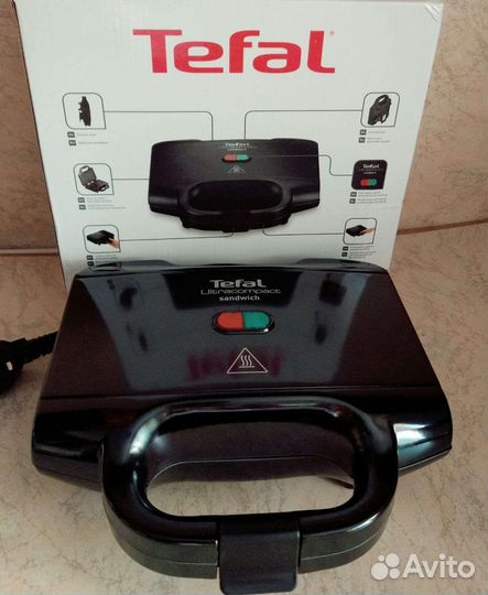 Сэндвичница - бутербродница Tefal новая,в упаковке