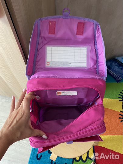 Рюкзак школьный для девочки lego