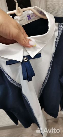 Школьная блузка на 158