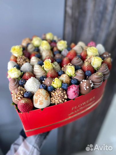 Клубника в шоколаде Сердце