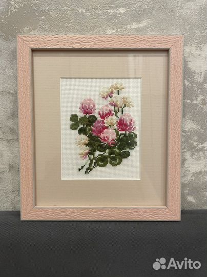 Картина ручной работы 22/25 см рамка