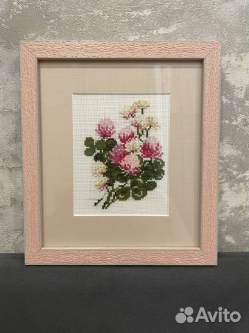 Картина ручной работы 22/25 см рамка