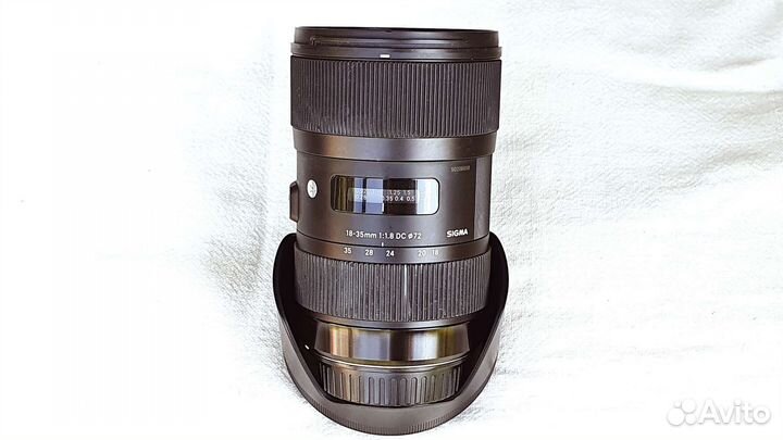 Объектив sigma 18 35mm 1.8 art canon