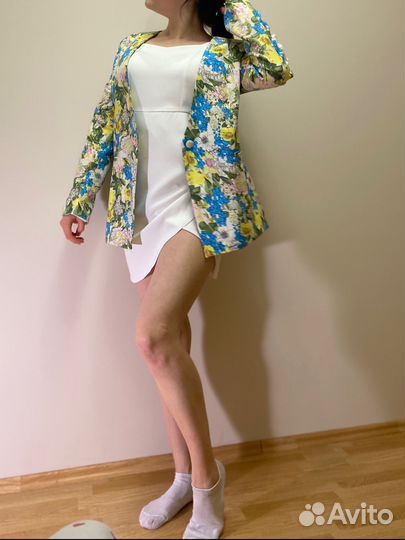 Удлиненный пиджак L