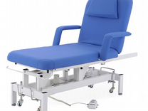 Массажный стол с электроприводом ко-022 синий