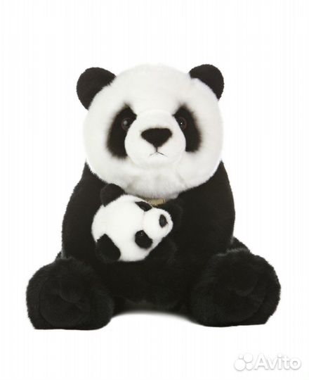 Панда с детенышем 