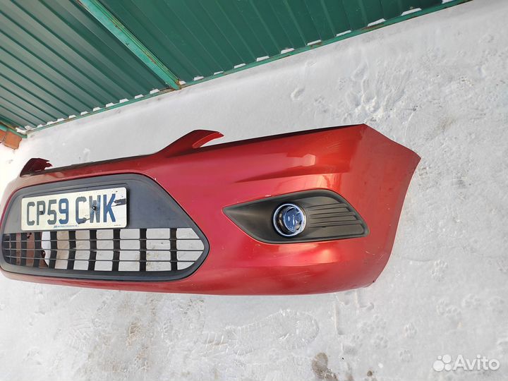 Передний бампер Форд Фокус 2 рестайлинг