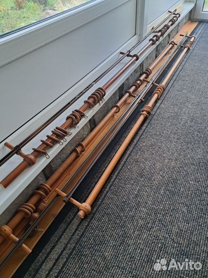 Карнизы для штор двухрядный