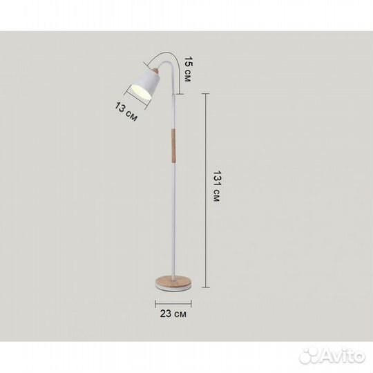 Торшер Kink Light Офелия 07031,01