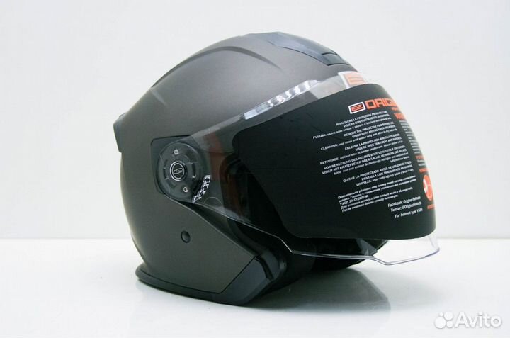 Шлем origine palio solid титановый матовый (открыт