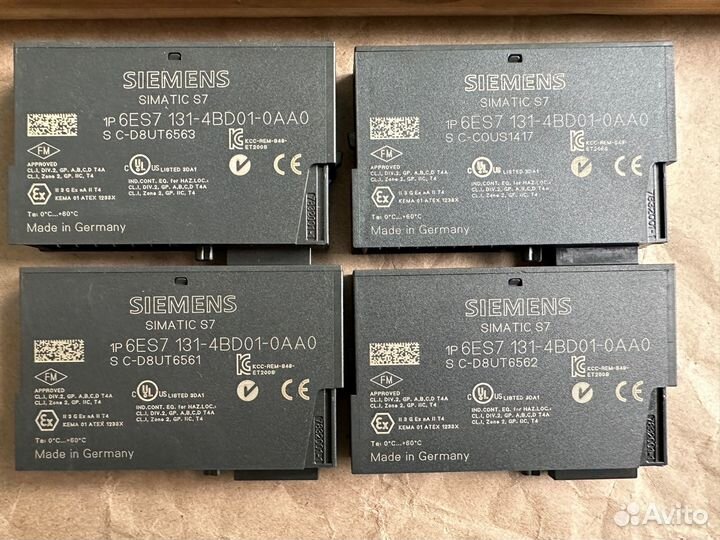 Siemens 6ES7131-4BD01-0AA0 без упаковки оригинал