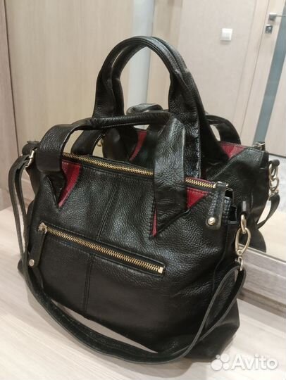 Сумка из натуральной кожи