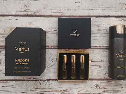 Vertus Narcosis парфюмерная вода и дезодорант