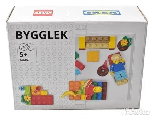 Конструктор lego икеа бюгглек, 200 дет