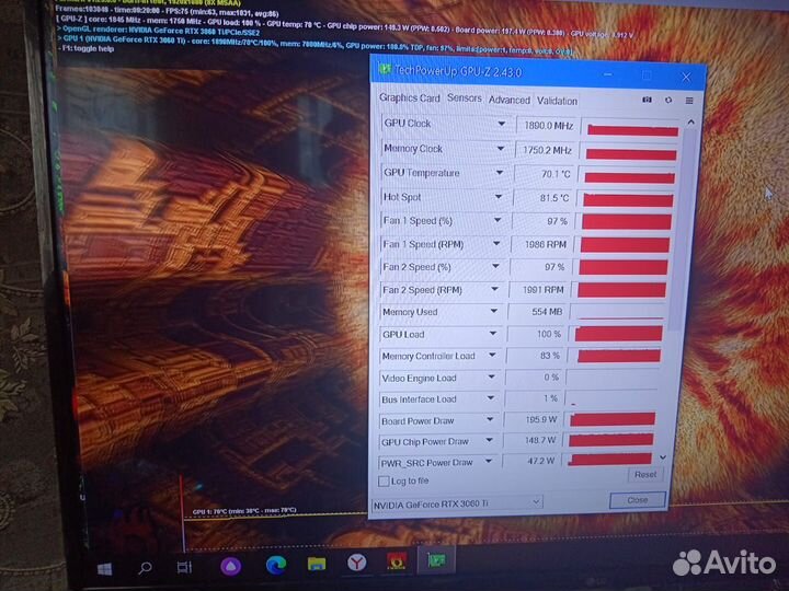 RTX 3060Ti eagle 8GB Samsung гарантия