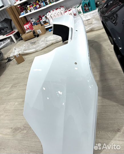 Задний бампер на Ford Mondeo 5 - Белый