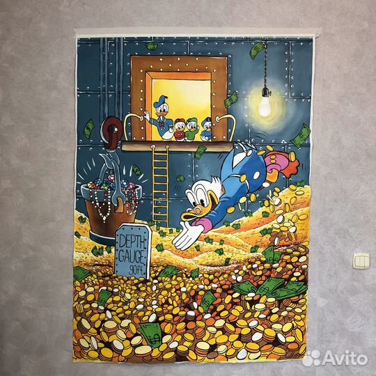 Интерьерные стильные картины акрилом Алек Монополи