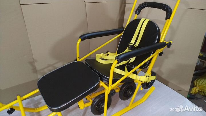 Санки с колесами для особенных детей (с дцп)