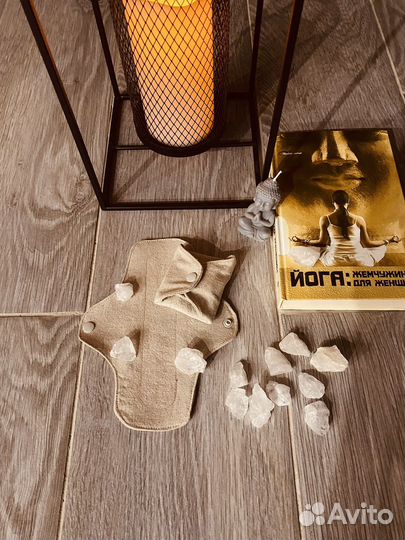 Льняная многоразовая прокладка