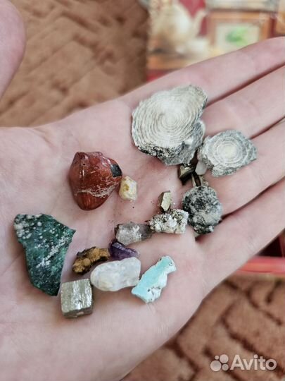 Коллекция камней минералов