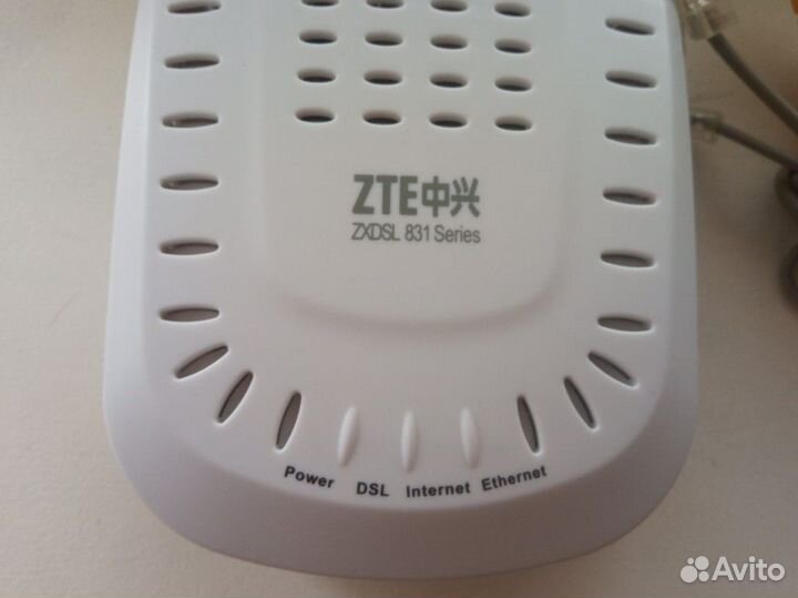 Модем ZTE 831 adsl