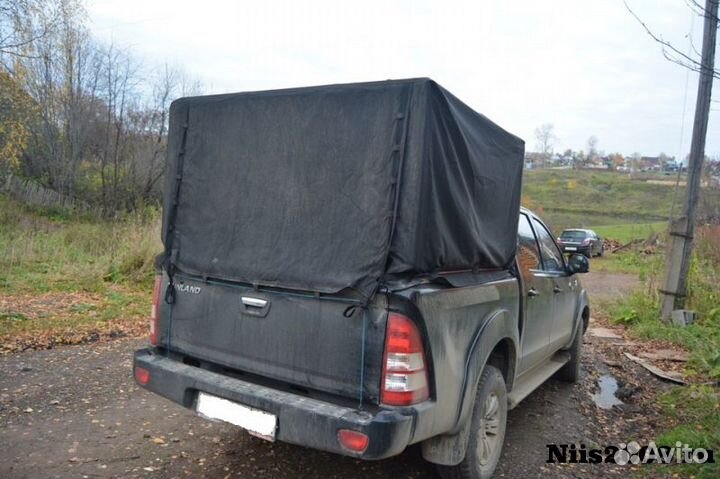 Крышка кузова Foton Tunland распашная, алюминий