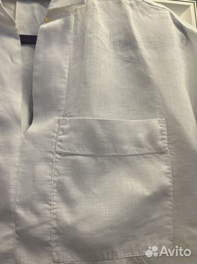 Massimo dutti блузка лен