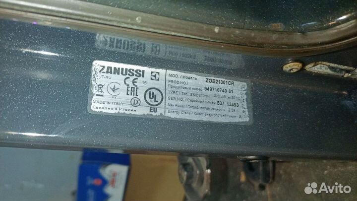 Запчасти духовой шкаф Zanussi ZOB21301CR