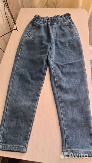 Джинсы утепленные