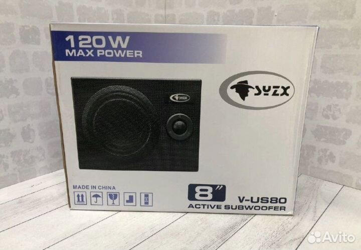 Активный сабвуфер под сидение syzx