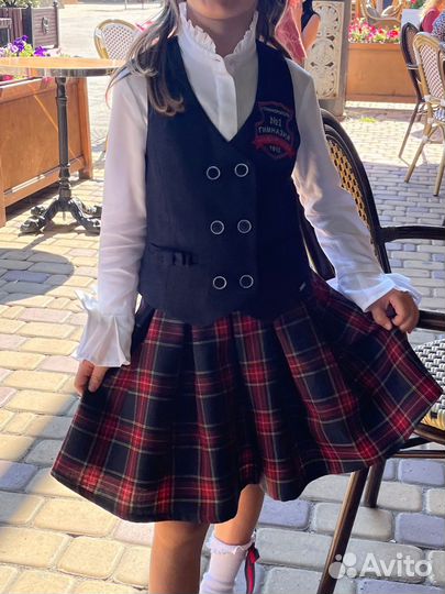 Школьные блузки для девочки 122