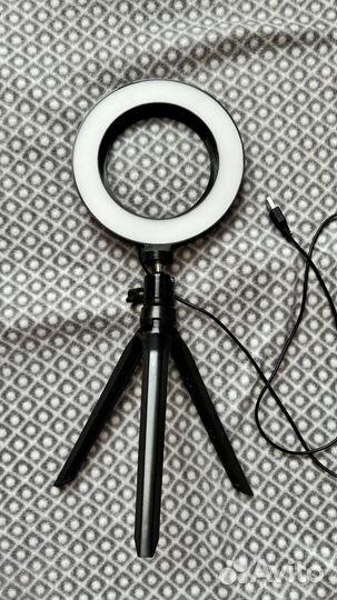 Кольцевая мини лампа LED 16см