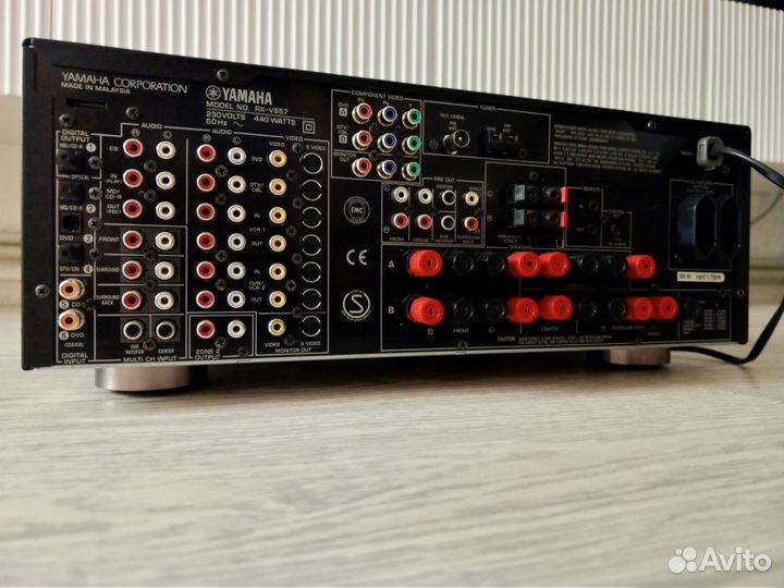 Ресивер yamaha rx v657