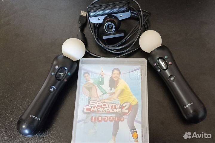 2 Ps3 move + диск и камера