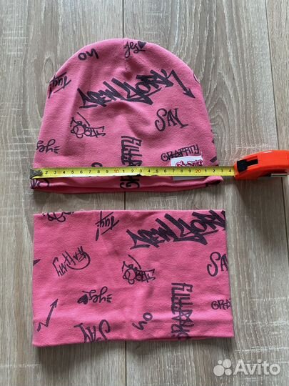 Шапка и снуд для девочки 5-6 лет