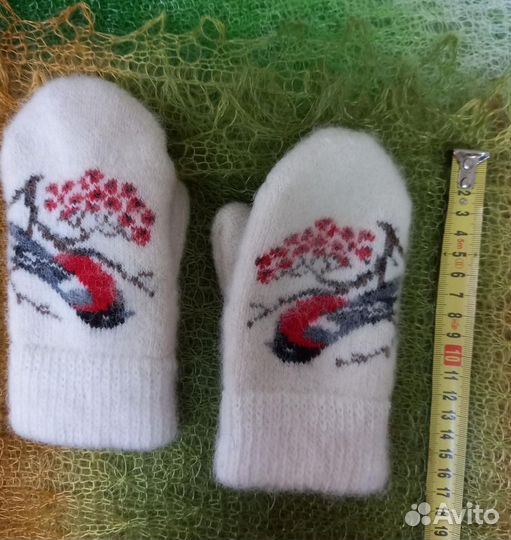 Варежки зимние детские