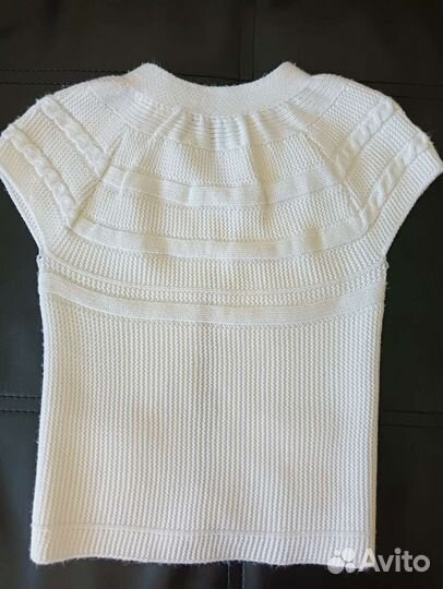 Летняя жилетка для девочки 104