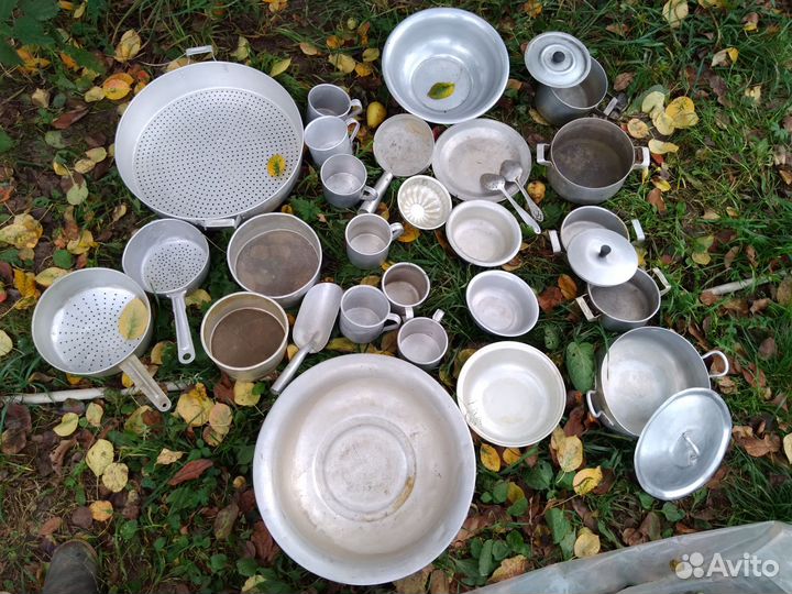 Алюминевая посуда СССР