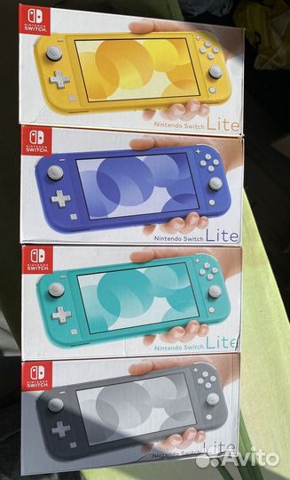 Чипованная Новая Nintendo switch lite