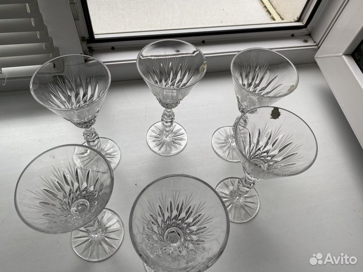 Вужеры хрустальные, новые