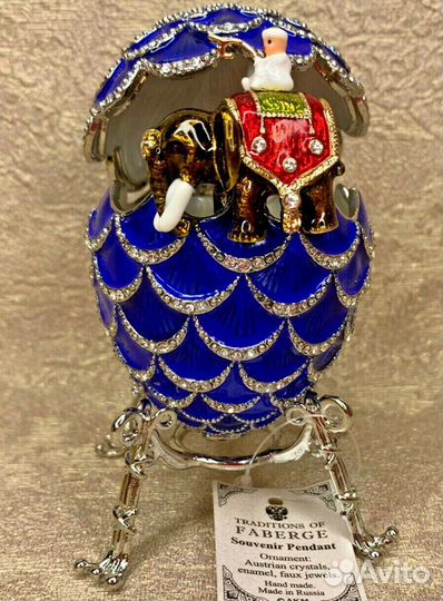 Яйцо Императорское Фаберже. Слон в Сосновой Шишке